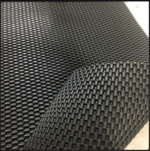 Thảm cao su 3D đen